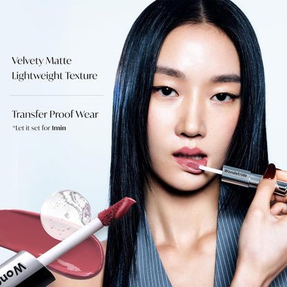Perfect Twin Lip — Dual-Ended Liquid Lipstick with Velvet Matte Color and Glossy Shine