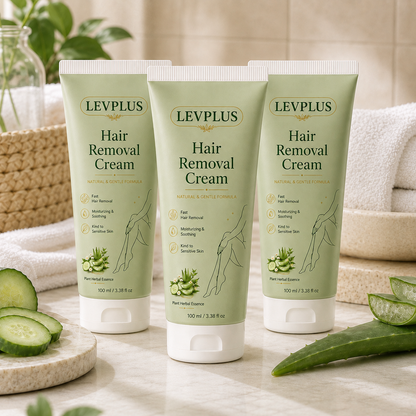 LEVPLUS Hair Removal Cream for All Women & Men